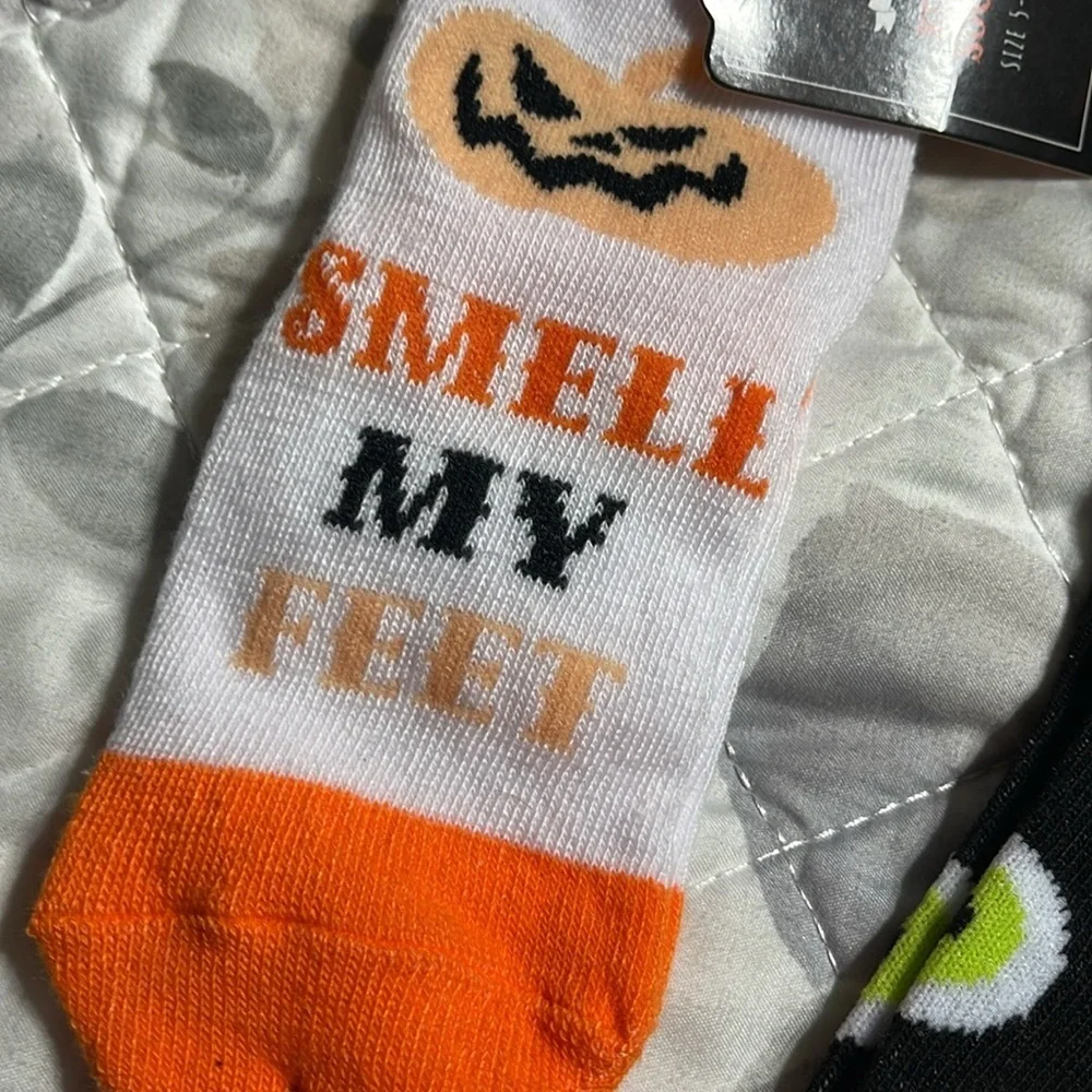 New two pair of kid’s Halloween socks